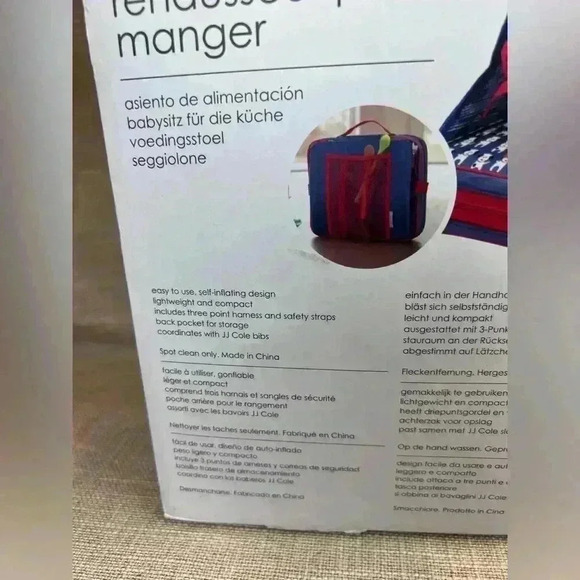 NEW JJ Cole Feeding Seat portable take along high chair 9 months + - Picture 4 of 6